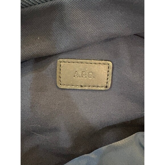 APC Nylon Weekender in Navy main image 5